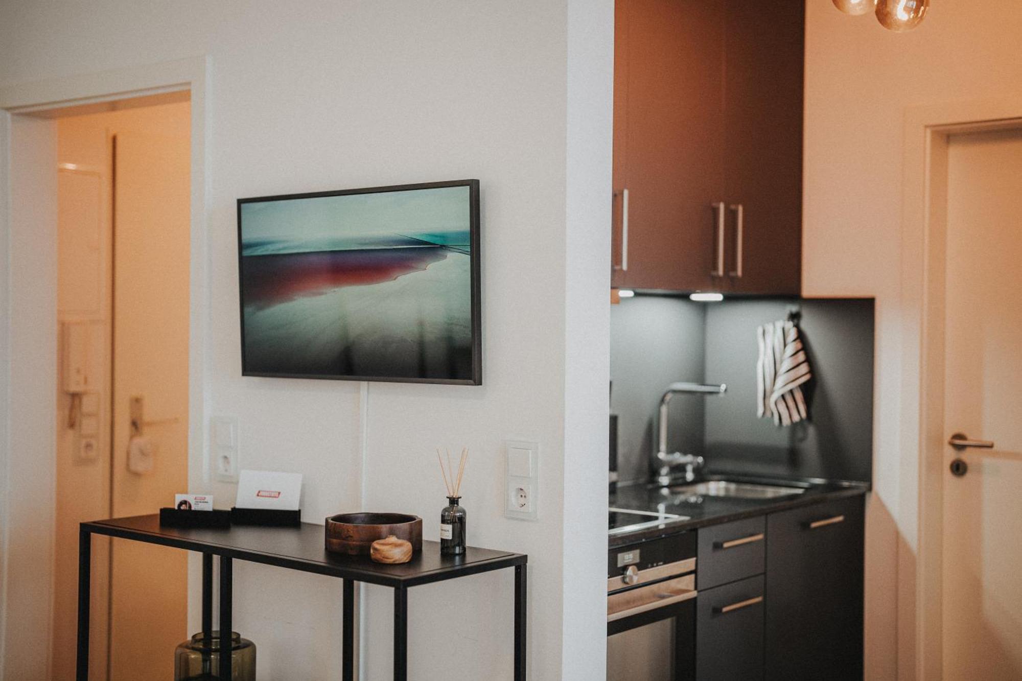 Downtown Apartment Mit Luxusbad Am Hafen Nur 5 Minuten Zu Fuss In Die Innenstadt Und Zum Bahnhof! Olsztyn Bagian luar foto
